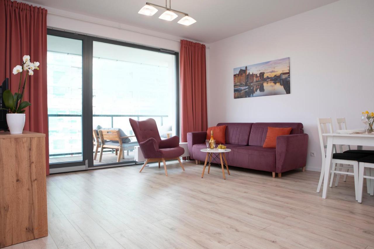 Luxus Apartament Fitness&Spa Z Sauna I Silownia Danzig Exterior foto